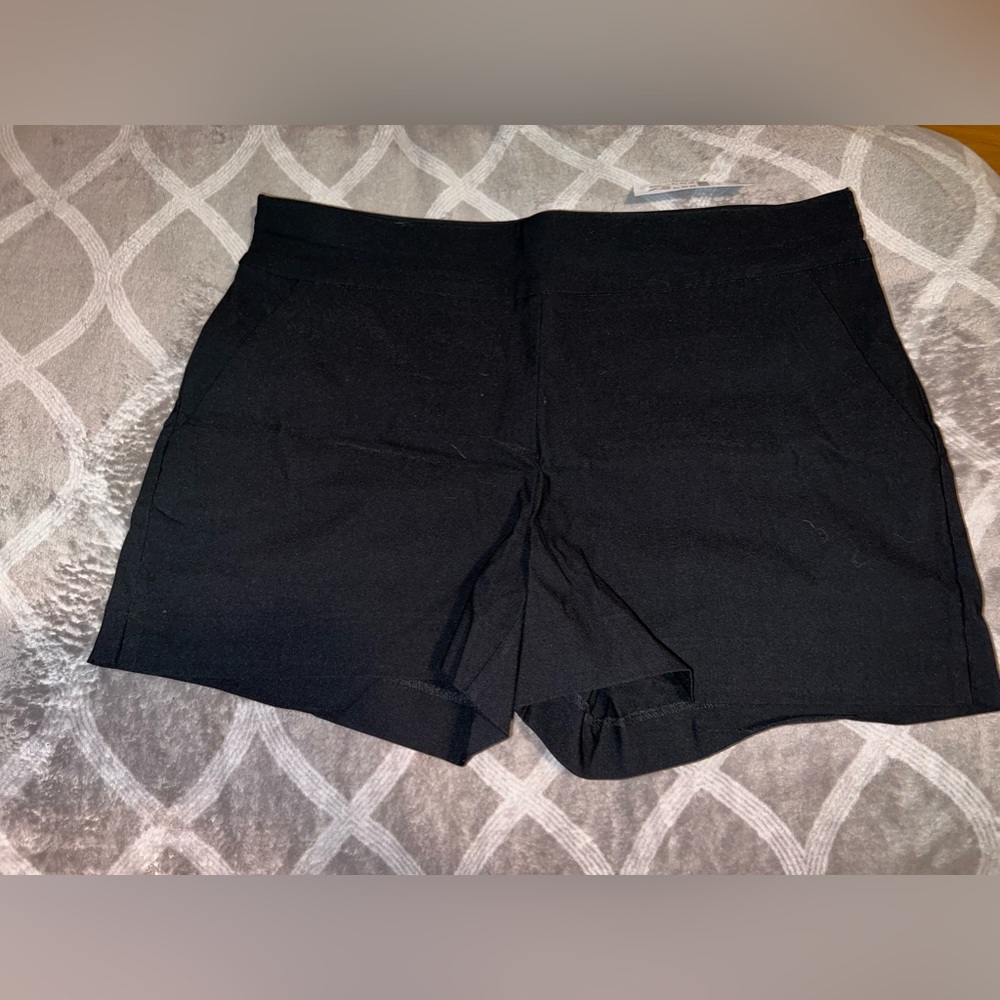 Black Whitney shorts.